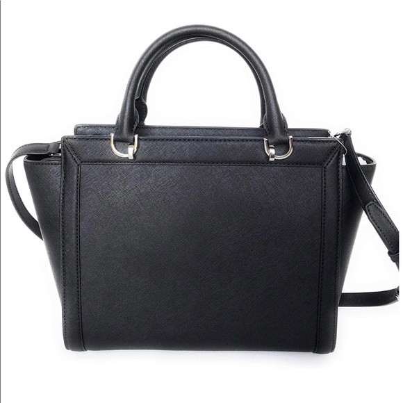 NWT Michael Kors Tina Large Saffiano satchel - Picture 6 of 8